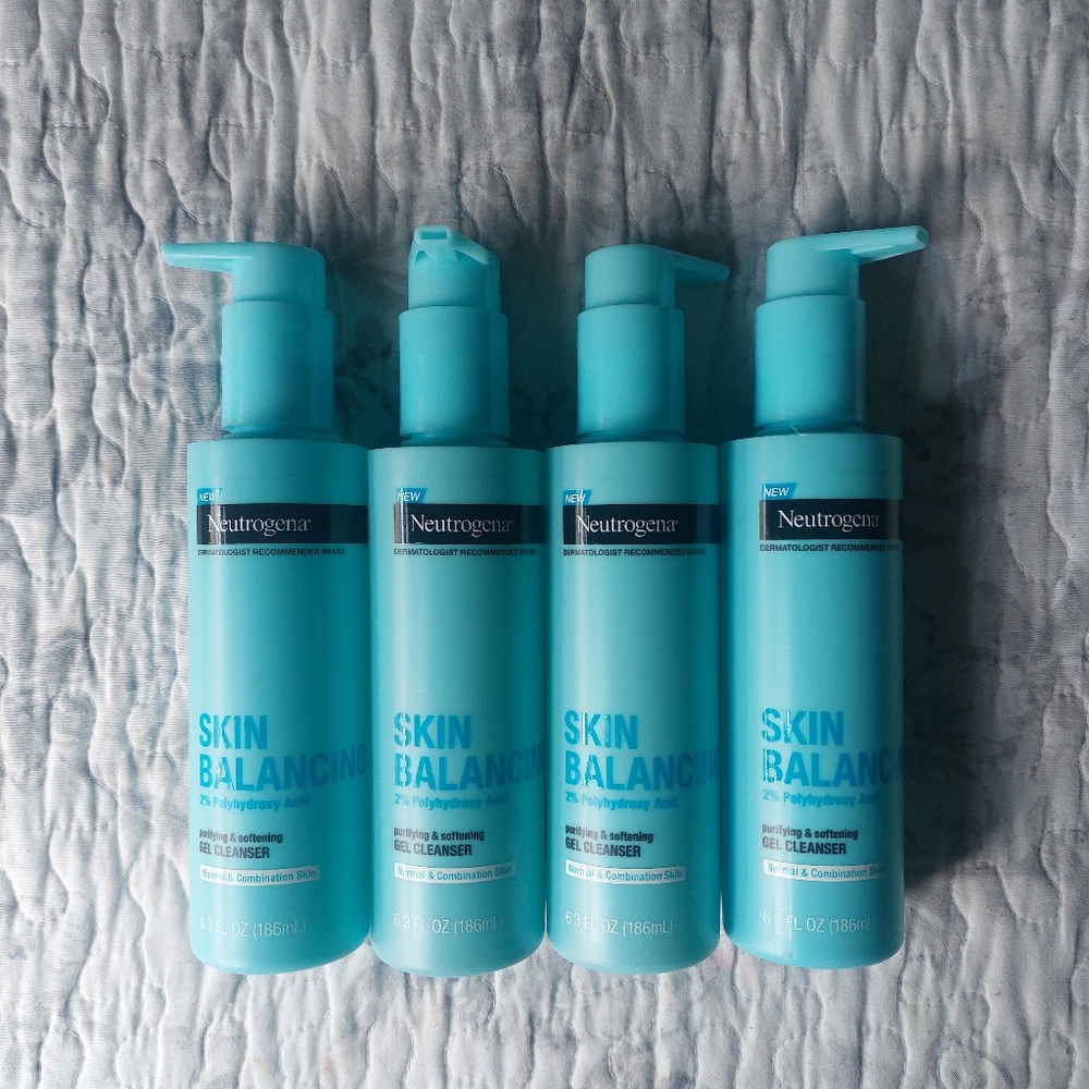Neutrogena skin balancing gel cleanser bundle